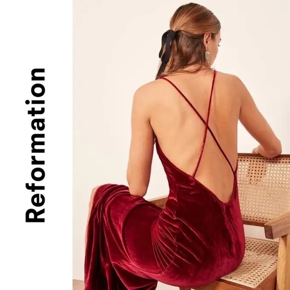 Reformation Rimini Dress NWOT - Picture 2 of 11